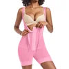 Fajas Colombianas Body Shaper Corset Girdles  Front Hooks Zipper Open Bodysuit Lace  Shapewear for Women