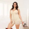 Full Body Shapewear Butt Lifter Fajas Colombian Girdle Body Shaper Trending Products Mesh Back Compression Slimming Bodysuits