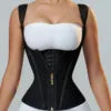 KaFoSha Women's Colombian Girdles 4 Row Hooks Sweat Swat Belt Waist Trainer Shaper Fajas Colombianas Moldeadoras