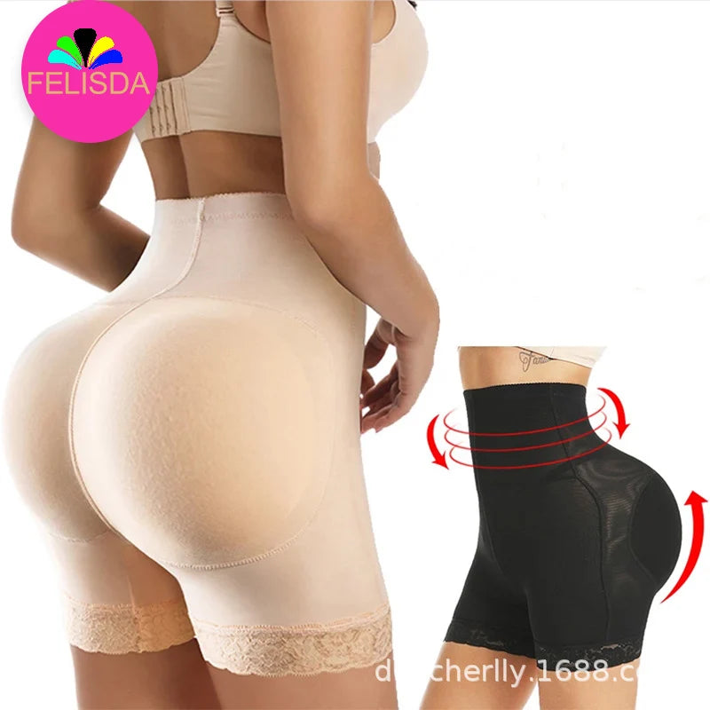 High Waist Butt Lifter Hip Enhancer Shaper Trainer Padded Girdle Tummy Control Panties Slimming Underwear Corset Faja Shapewear