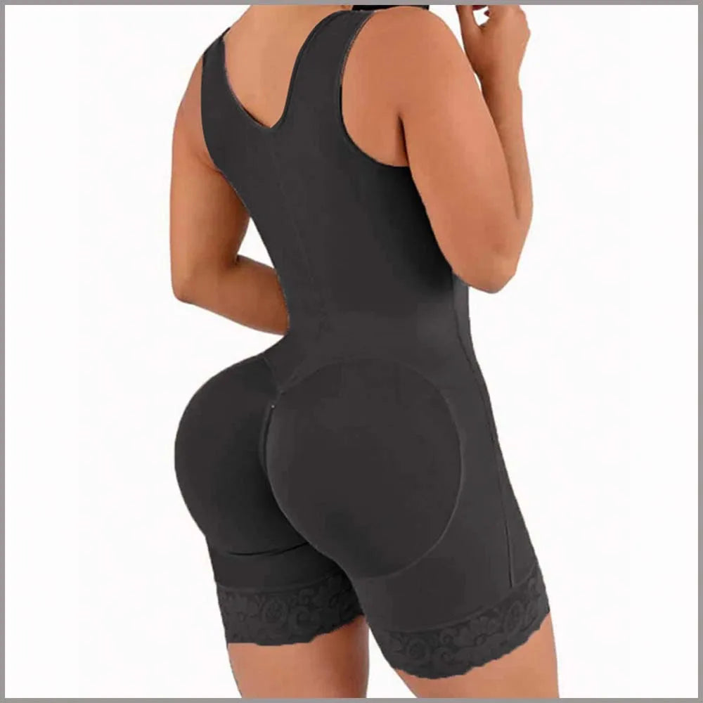 Full Body Shapewear Butt Lifter Fajas Colombian Girdle Body Shaper Trending Products Mesh Back Compression Slimming Bodysuits