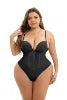 Deep-V Backless High Compression Bodysuit Shapewear for Women Wholesale Wedding Fajas Adjustable Straps Sexy Wear U Body Shaper