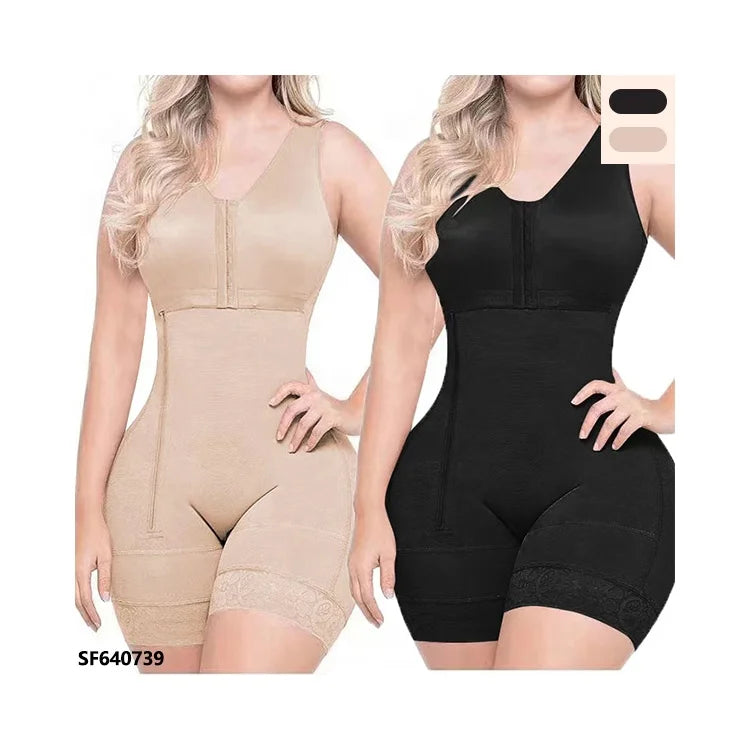 KaFoSha High Compression Post-surgery Fajas Colombianas Tummy Control Bodysuit Fajas Para Mujer Butt Lifter Shapewear for Women