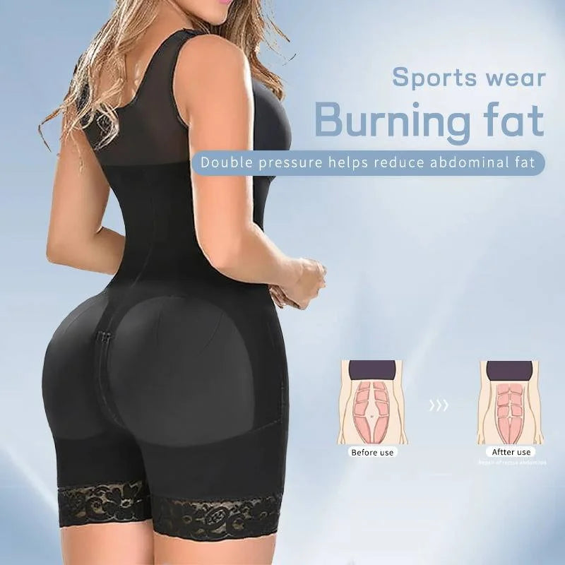 KaFoSha Breathable Bbl Shapewear Post Surgery Girdle Body Shaper High Compression Shapewear Fajas for Women Colombian