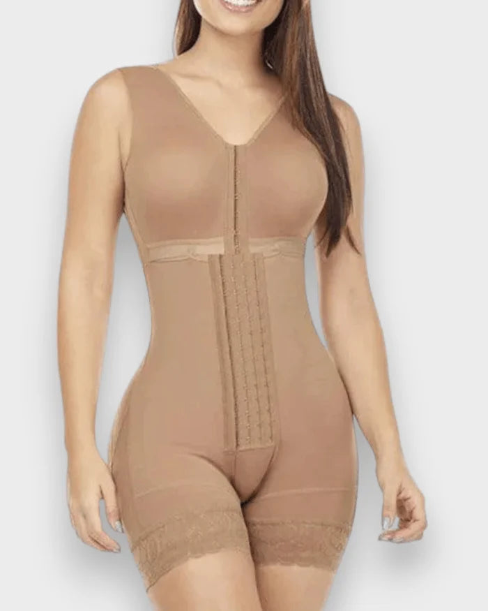 Full Body Stage 2 Faja With Bra Belly Slimming Panties High Waist Girdles Shorts Colombian Shapers BBL Abdominal Reducing Corset