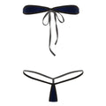 Transparent Hot Erotic Bikini Set Women Swimwear Bathing Suit Tube Bra Top Brazilian Swimsuit Micro Mini G-string Briefs Bottom