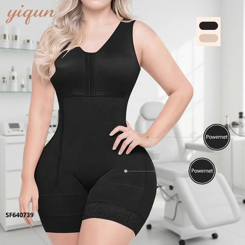 KaFoSha High Compression Post-surgery Fajas Colombianas Tummy Control Bodysuit Fajas Para Mujer Butt Lifter Shapewear for Women