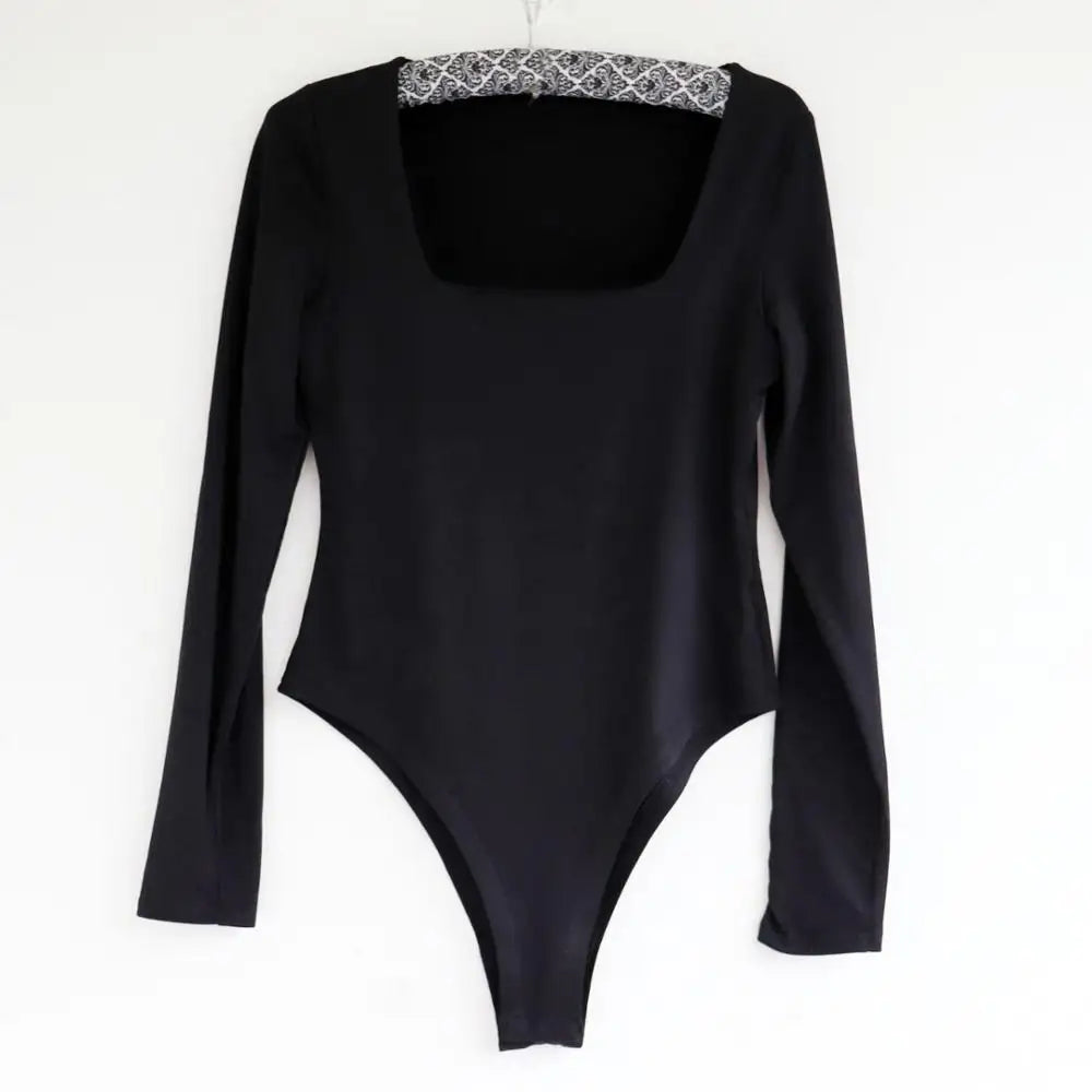 Autumn New Slim Fit Sexy Jumpsuit Long Sleeved Strapless T-shirt Leopard Pattern Skinny Fit Above Knee Length S-XL