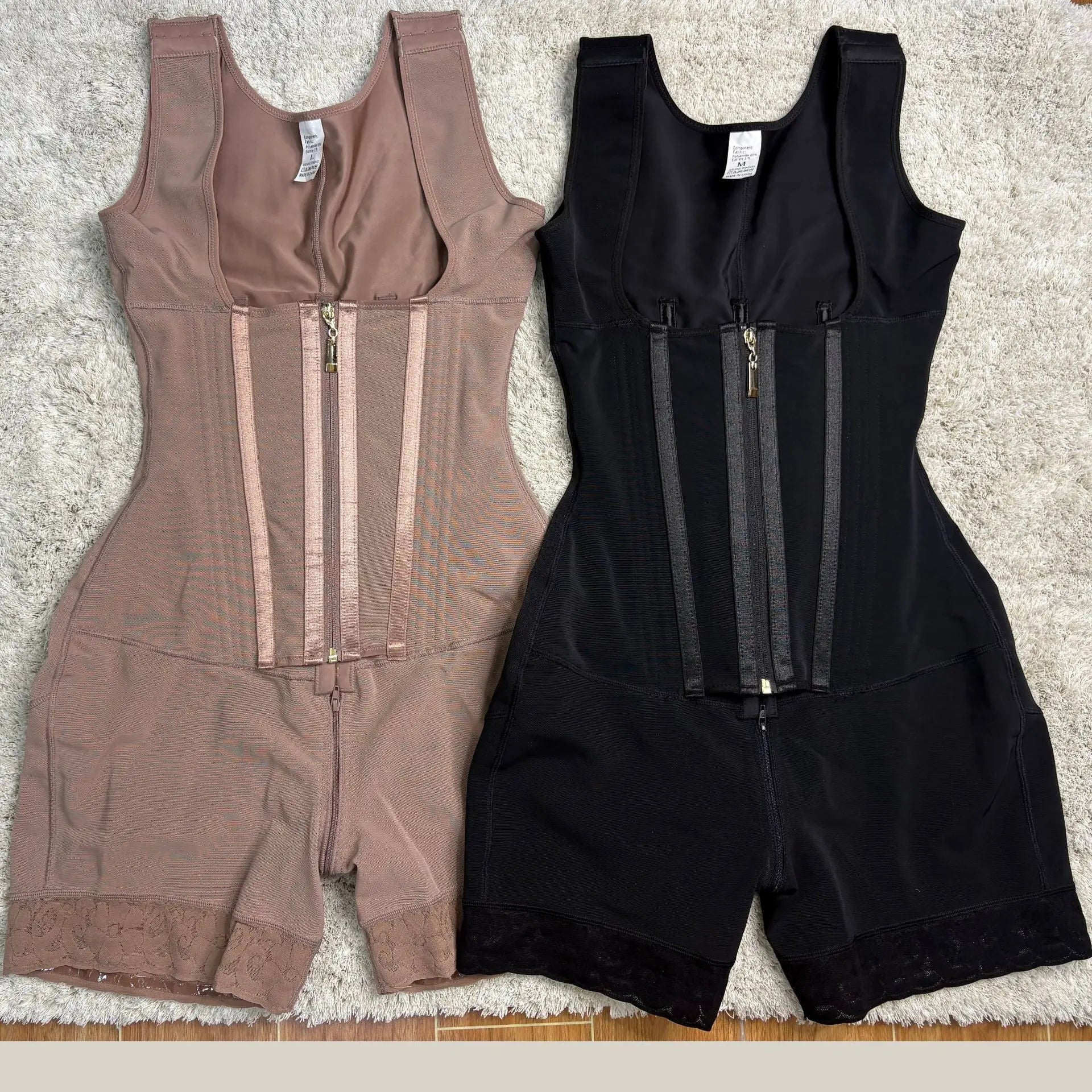 Women Postpartum Shapewear Bodysuit Flat Belly Sheath Body Sculpting Faja Body Shaper Colombiana Shapewear for Woman