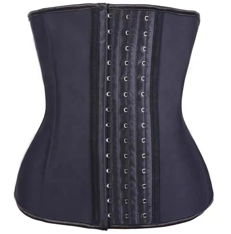Top Quality Ann Cherry 9 Steel Bones LATEX Compression Slimming Waist Trainer Colombian Fajas