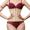 Hourglass Waist Trainer Belt With Zipper Girdle High Compression Body Shaper Fajas for Women Underbust Corset Latex