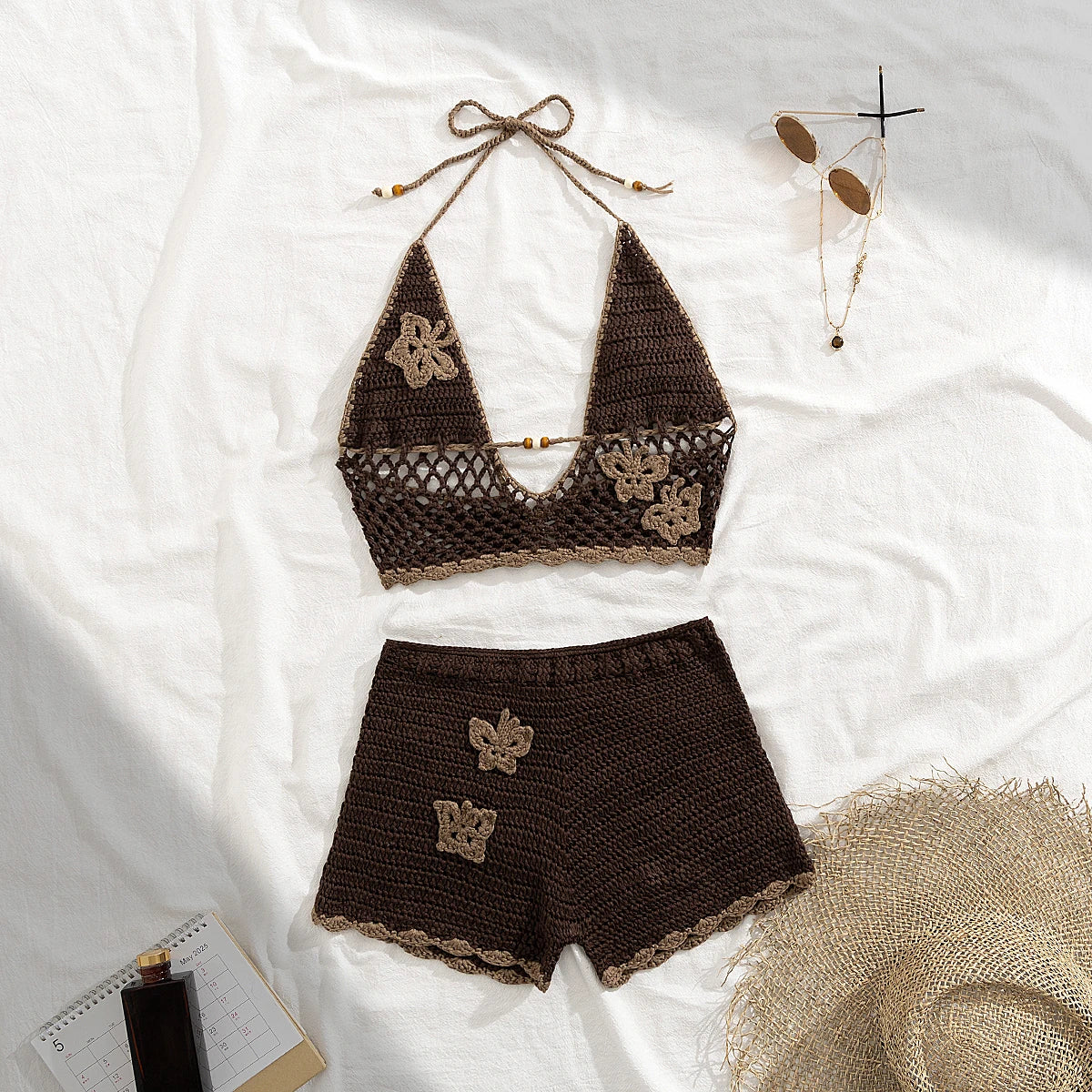2025 Print Bikini Swimsuit with Skirt Bandage Swimwear Women Brazilian Bikini Bathing Suit Skirt Dress Summer Female