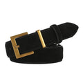 2024 New Double Genuine Leather Belt for Women, Cowhide Suede Belts with Trendy Square Alloy Buckle, Ideal for Dresses and Jeans