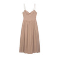 Fashion Halter Printed Sling Long Dress Women Pleat Backless Sleeveless A-line Holiday Dresses 2026 Summer Lady Contrast Robes