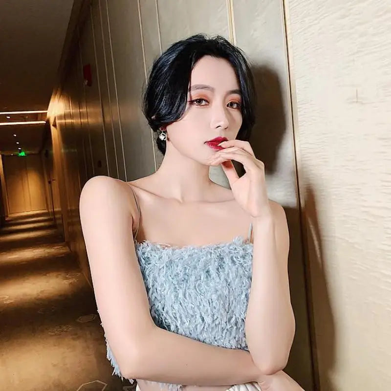 925 Silver Needle Korean Fashion Rhombus Drop Earrings For Women Jewelry 2026 Trending Luxury Crystal Cat's Eye Stone Earrings