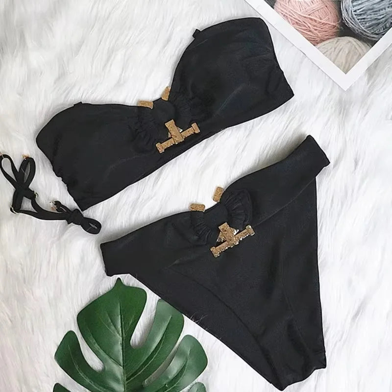 Sexy Bikinis Women's Swimwear Push Up Female Swimsuit Swimming Bathing Suit Brazilian Girls Bikini Set Beach Wear Bather Summer