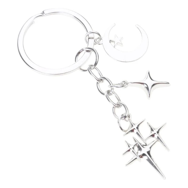 Phone Charm Strap Y2K Keychain Kawaii-Cute Pendant Jewelry Keyring Lanyard String Black Cross-Bow Beaded Chain for Women Girl