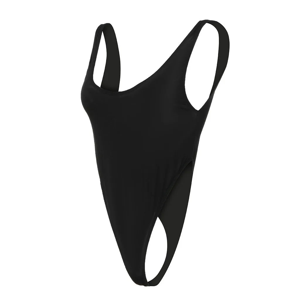 Bodysuit For Women Fashion Sexy Backless Thong Lingerie Sleepwear Women Sheer Halter Neck Lace Up Sheer Babydoll Underwear