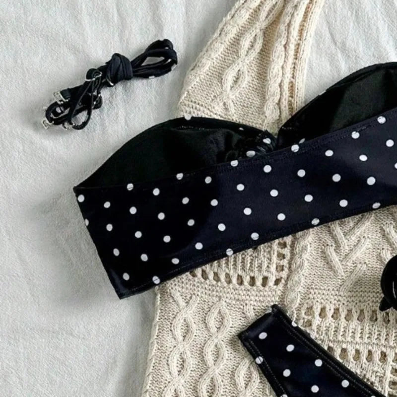 New Sexy Dot Bikinis 2026 Women's Swimwear Female Swimsuit For Swim Wear Bathing Suit Brazilian Bikini Set Beachwear Pool Bather