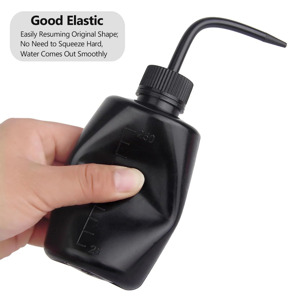1PCS Tattoo Washing Bottle Clean Squeeze Bottle Eyelash Extension Cleaning Laboratory Measuring Bottles Plastic Makeup Tool