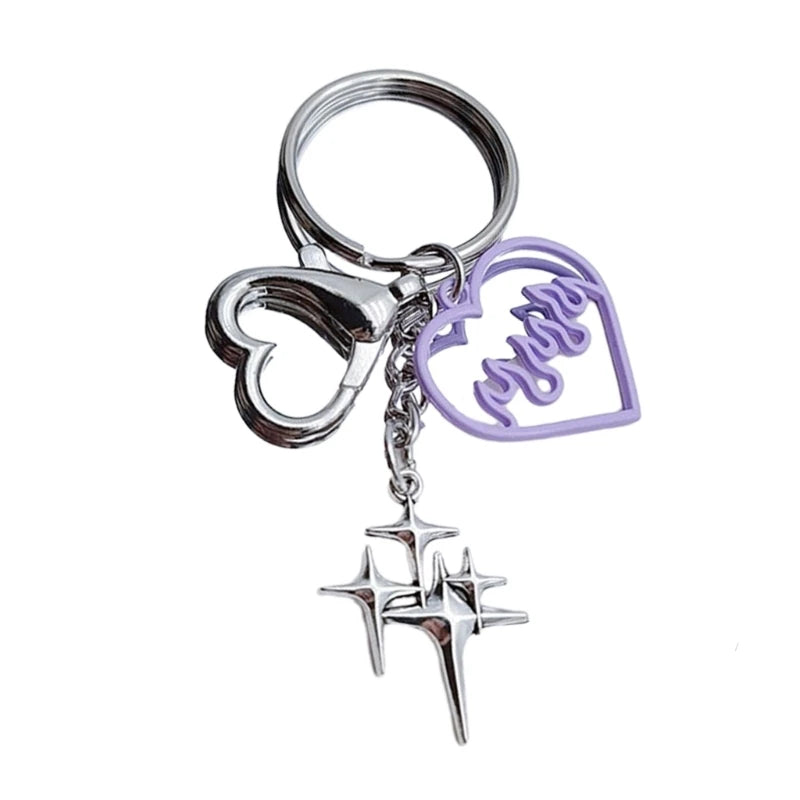 Phone Charm Strap Y2K Keychain Kawaii-Cute Pendant Jewelry Keyring Lanyard String Black Cross-Bow Beaded Chain for Women Girl