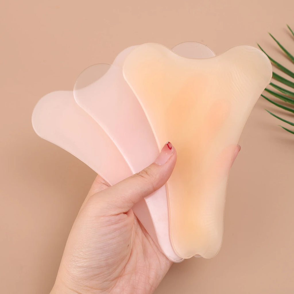 Reusable Invisible Panties Pads Silicone Swimsuit Underwear Camel Toe Leggings Privacy Stickiness Adhesive Waterproof Cover Pad