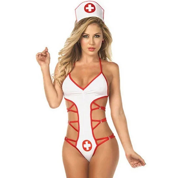 Porno Lingerie Hot Women Lenceria Sexi Exotic Costumes Sexy Dress Cosplay Nurse Uniform Costume Sexy Pajamas Babydoll Lingerie