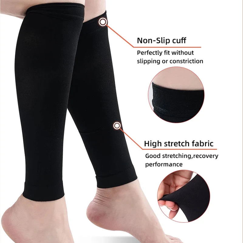 Women Men Calf Compression Stockings Varicose Veins Treat Shaping Graduated Pressure Stockings 2026 New